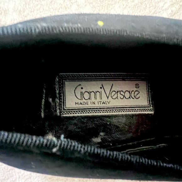 7.5 Women’s Vintage Black Velvet Oxfords - Picture 6 of 6